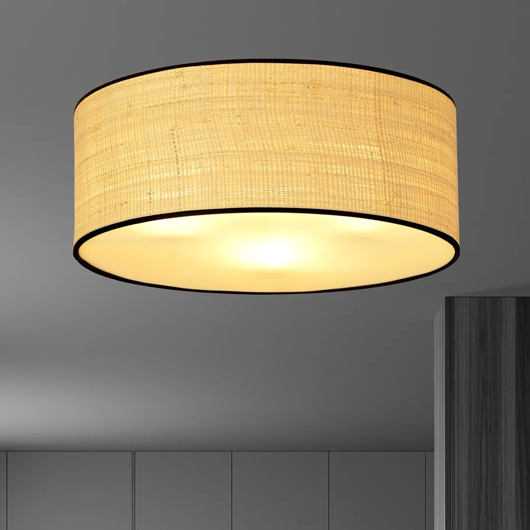 Lampa sufitowa  ASTON 3 czarny brązowy — zdjęcie 3