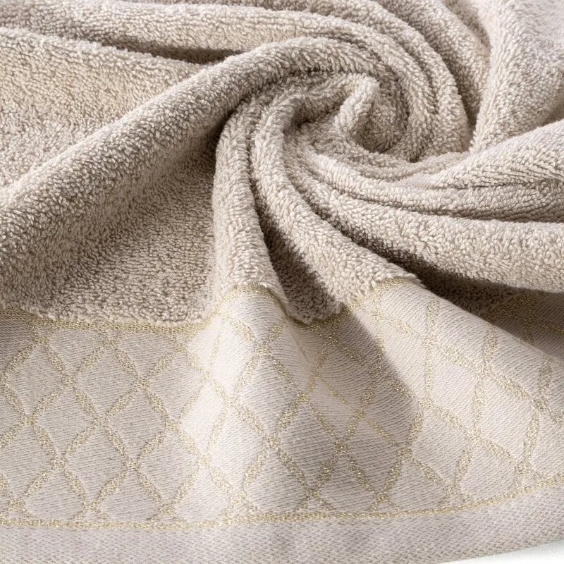 RĘCZNIK LAYLA (03) 30 X 50 CM BEŻOWY - EU_455016