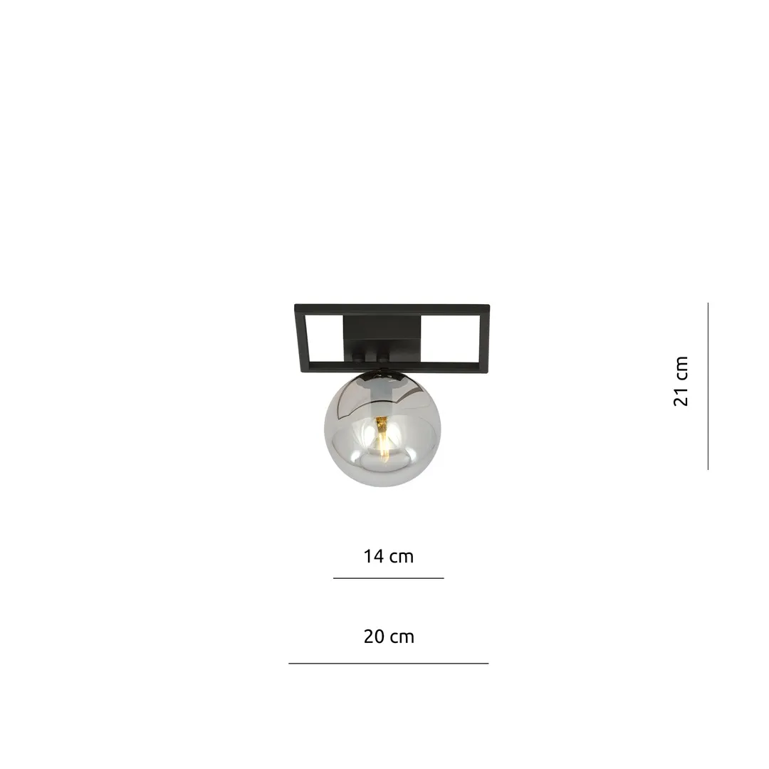 Lampa sufitowa IMAGO Czarny 1131/1E - 1131/1E