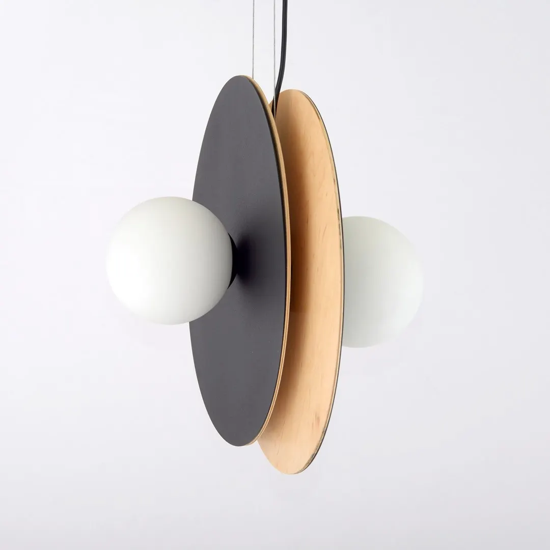 Lampa wisząca SOHO Czarny,Brązowy 1303/4 - 1303/4