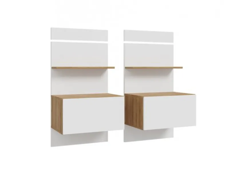 Szafki nocne zestaw LENYBELARDO Dąb Riviera FORTE Szafki nocne zestaw LENYBELARDO Dąb Riviera FORTE