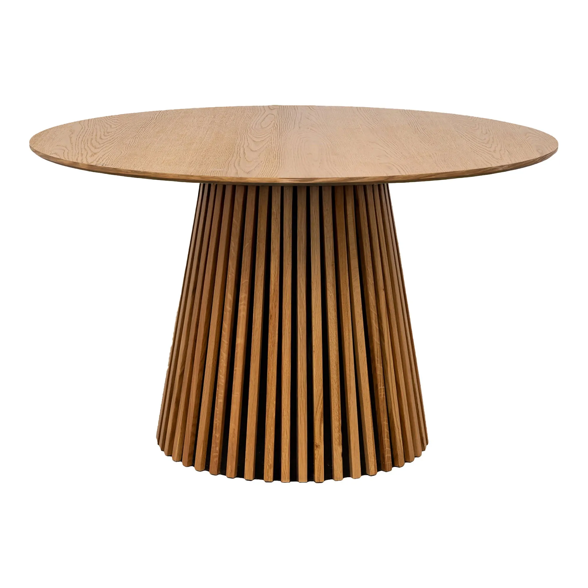 Stół okrągły OSAKA FI 120 - dąb naturalny Stolik kawowy, Meble, Tabela, Stół do jadalni