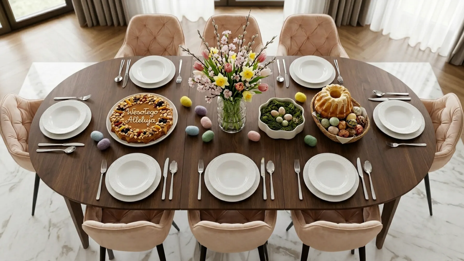 Jak udekorować stół na Wielkanoc?