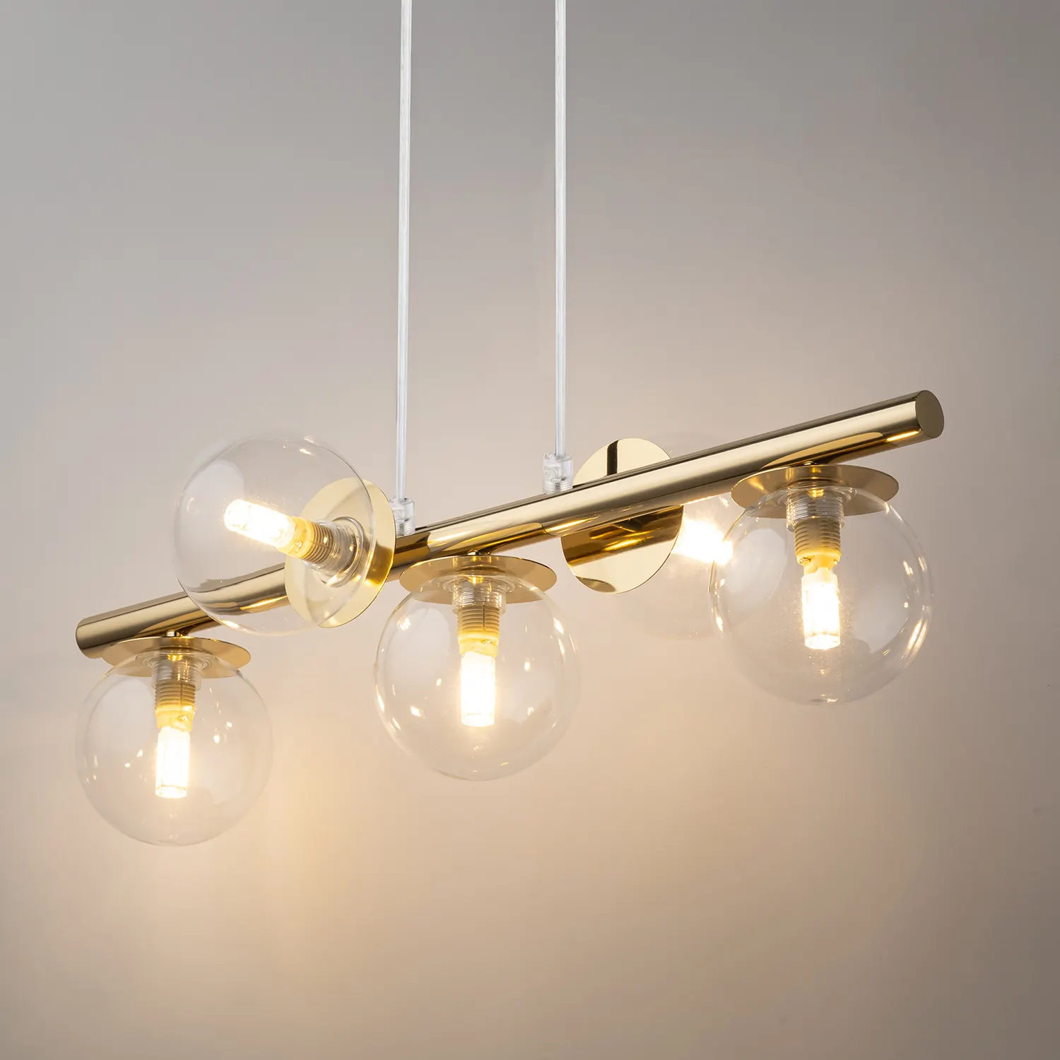 Lampa wisząca AVOLA 5 złota - SI_40799