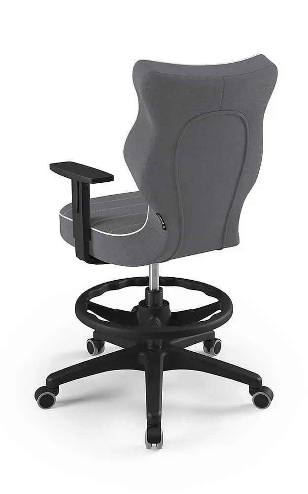 Krzesło młodzieżowe Duo czarny Jasmine 33 rozmiar 5 WK+P - CD-D-5-B-C-JS33