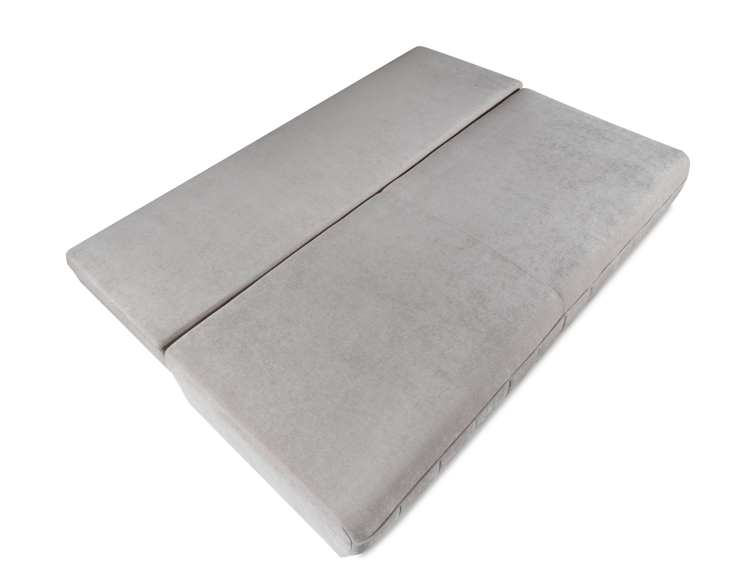 Sofa rozkładana z pojemnikiem ARUNA WIND 200 cm jasnoszara