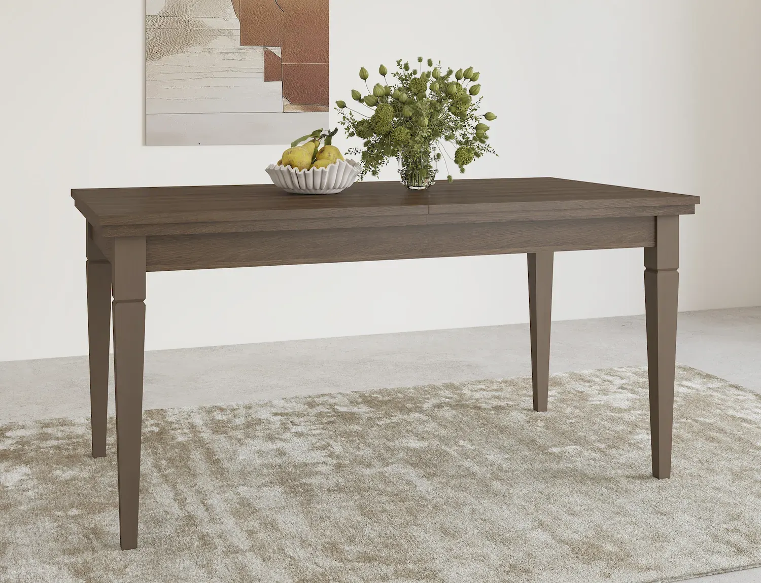 Stół rozkładany EVORA WM 90x160 (200-240) dąb dunin - 24D1JU92