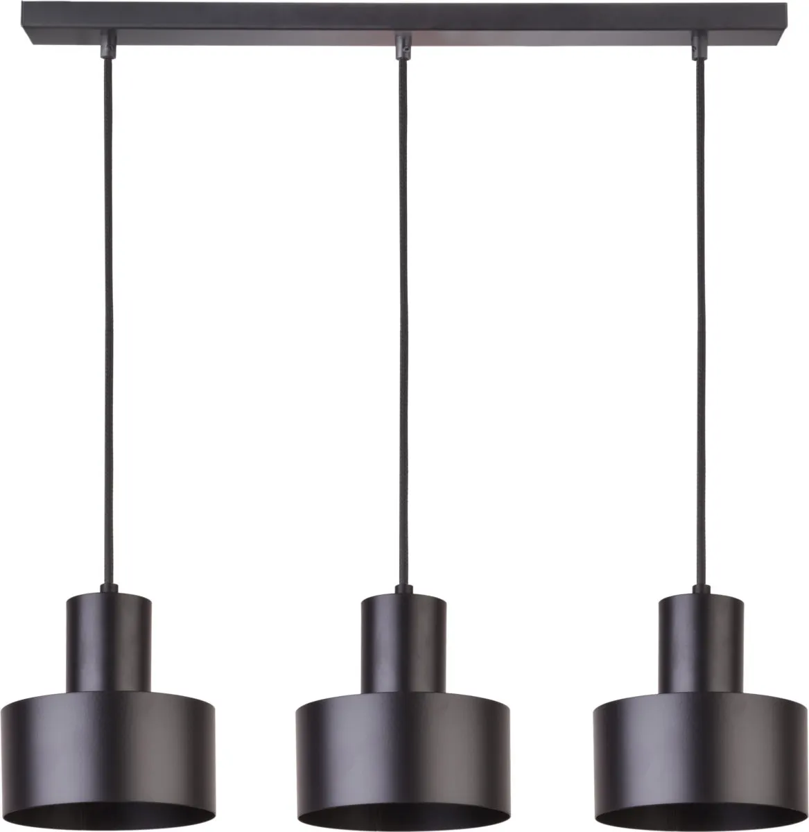 Lampa wisząca RIF 3 czarna