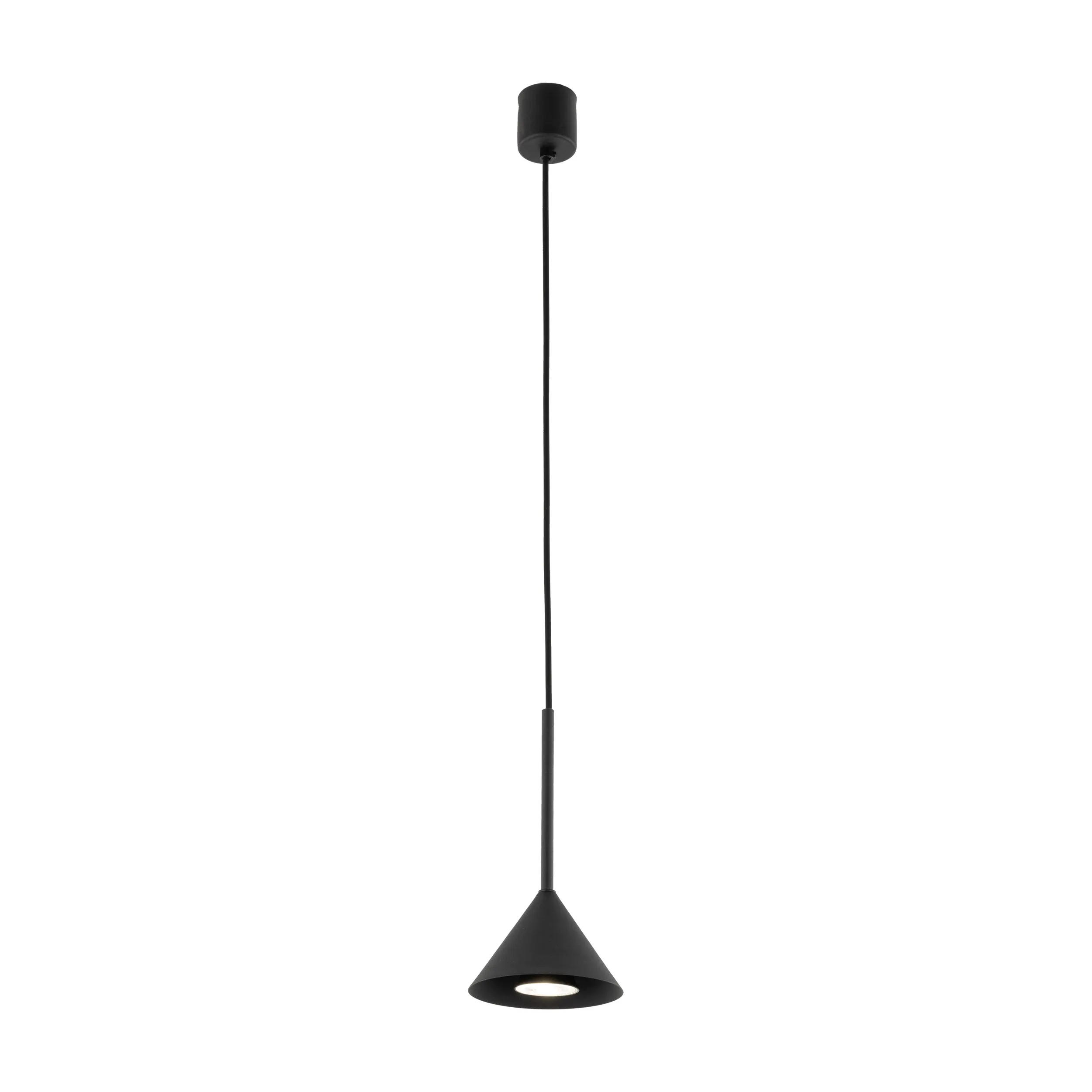 Lampa wisząca CONO MINI czarna 145x12cm — zdjęcie 5