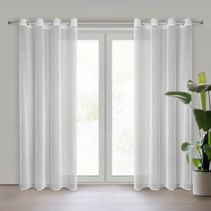 FIRANA GOTOWA ADRI 140 X 250 CM BIAŁY FIRANA GOTOWA ADRI 140 X 250 CM BIAŁY