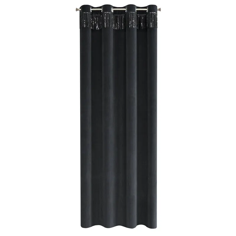 ZASŁONA JASPER 140X250 CM CZARNY - EU_386174