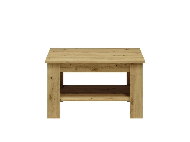 Stolik kawowy z półką ARTIS 13, dąb artisan 60x96cm - 1ARTI13-001