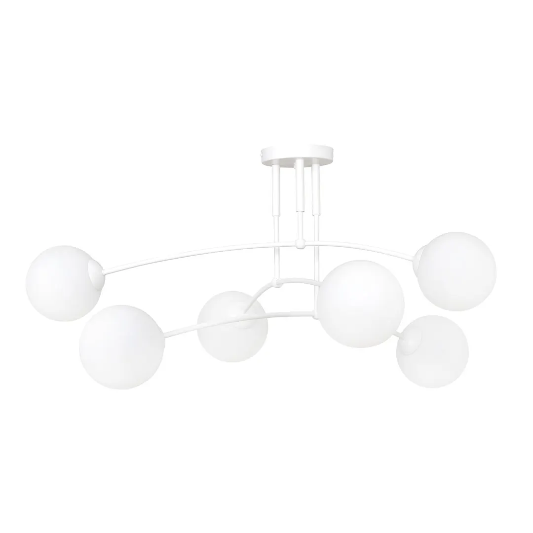 Lampa sufitowa PREGOS 6 biiały — zdjęcie 2