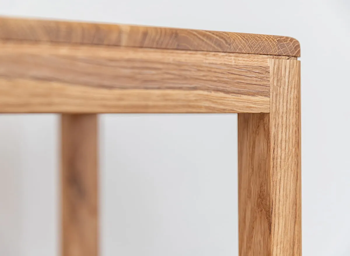 Regał dębowy Gialo 60x40x40 cm - 2SGIA26