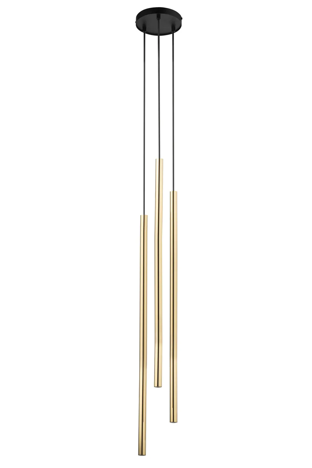 Lampa wisząca SOPEL LUX 3 czarno-złota
