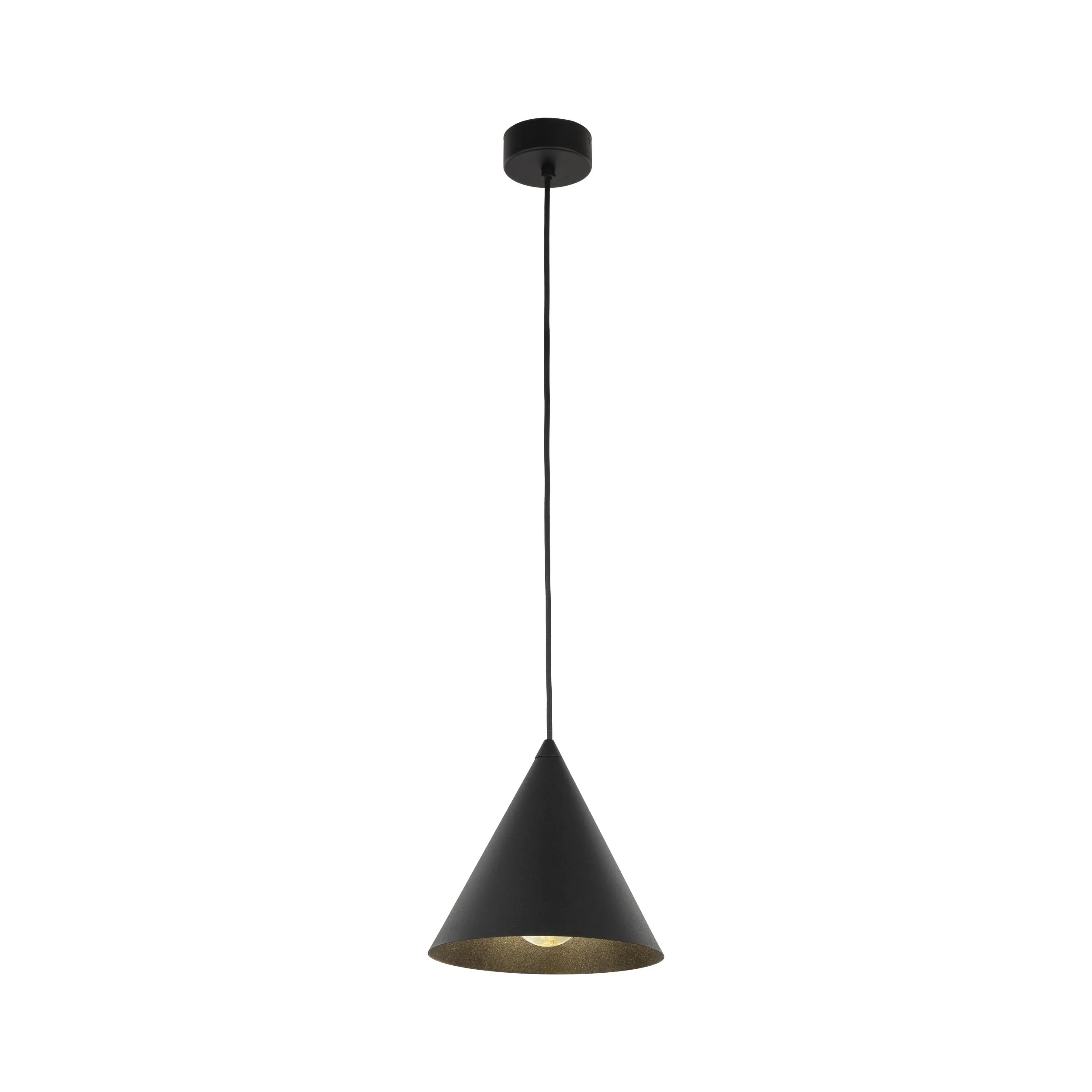 Lampa wisząca CONO S czarna 140x19cm - TK_10058