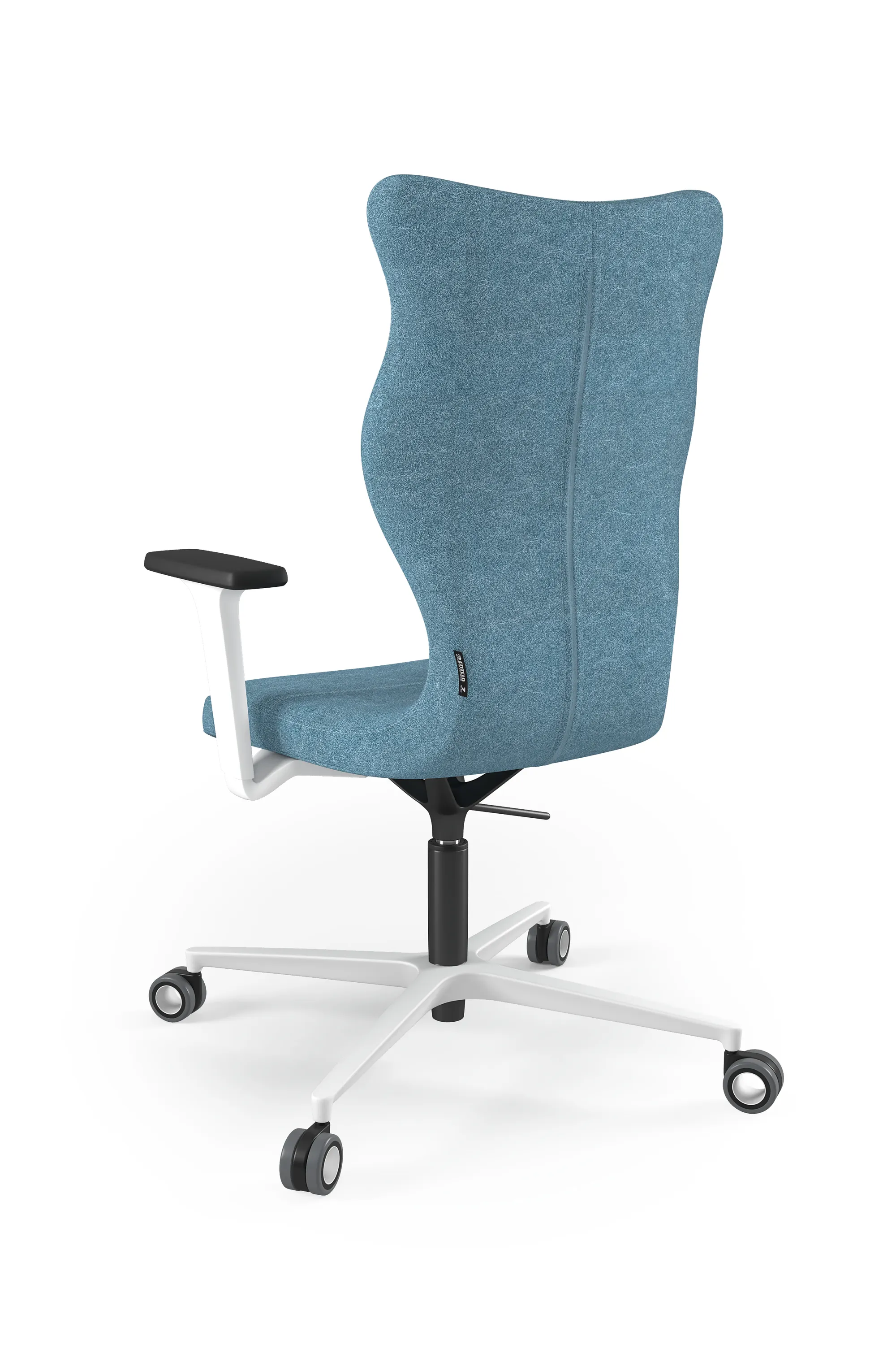 Krzesło obrotowe Zodiac Plus biały Castel 06 rozmiar 7 - KC-I-7-A-B-CL06