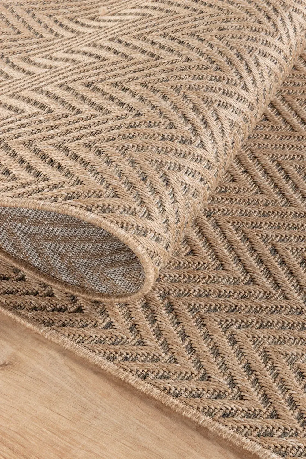 Dywan 160 x 230 SISALUNA 4441 beżowo-zielony