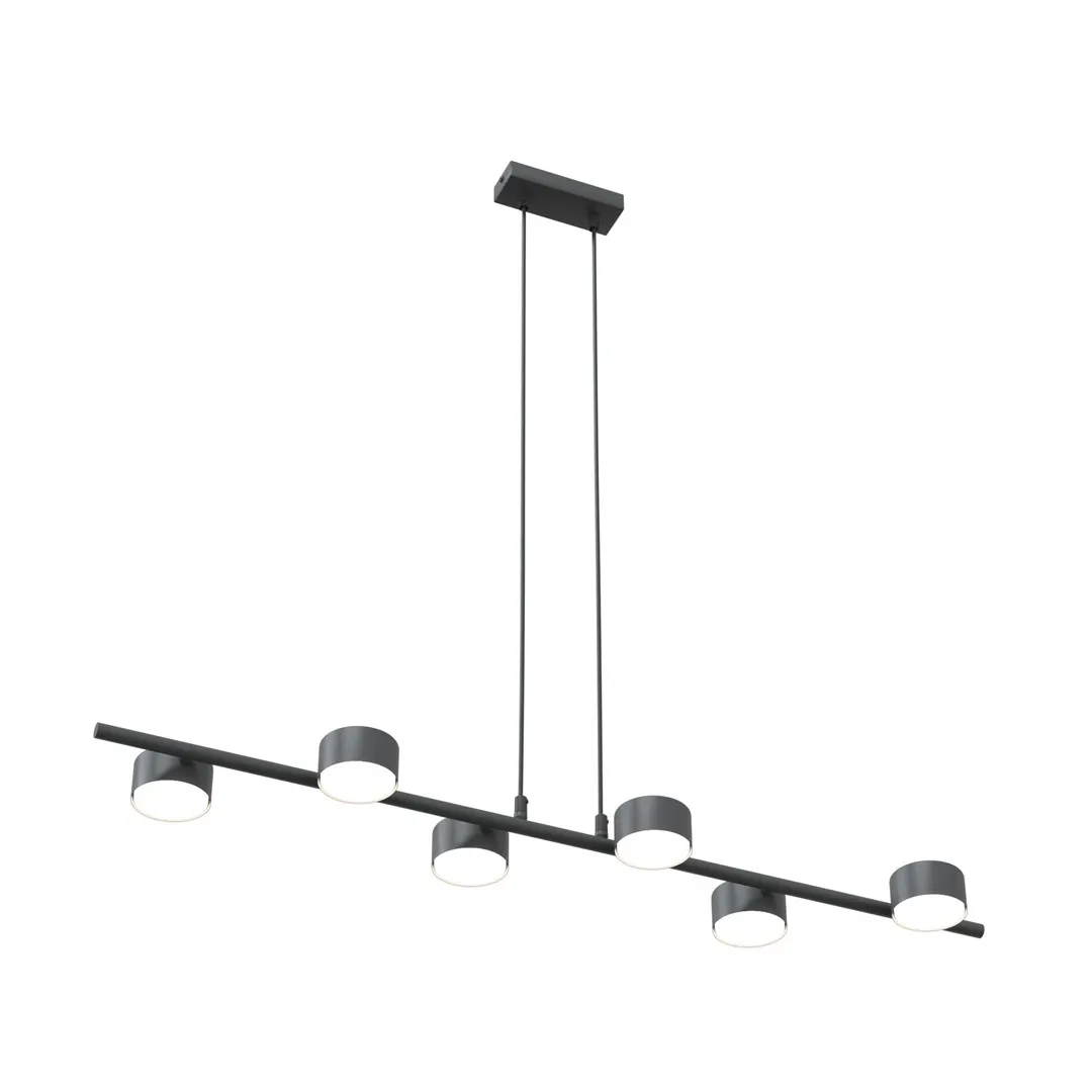 Lampa wisząca SORA 6 BL czarna
