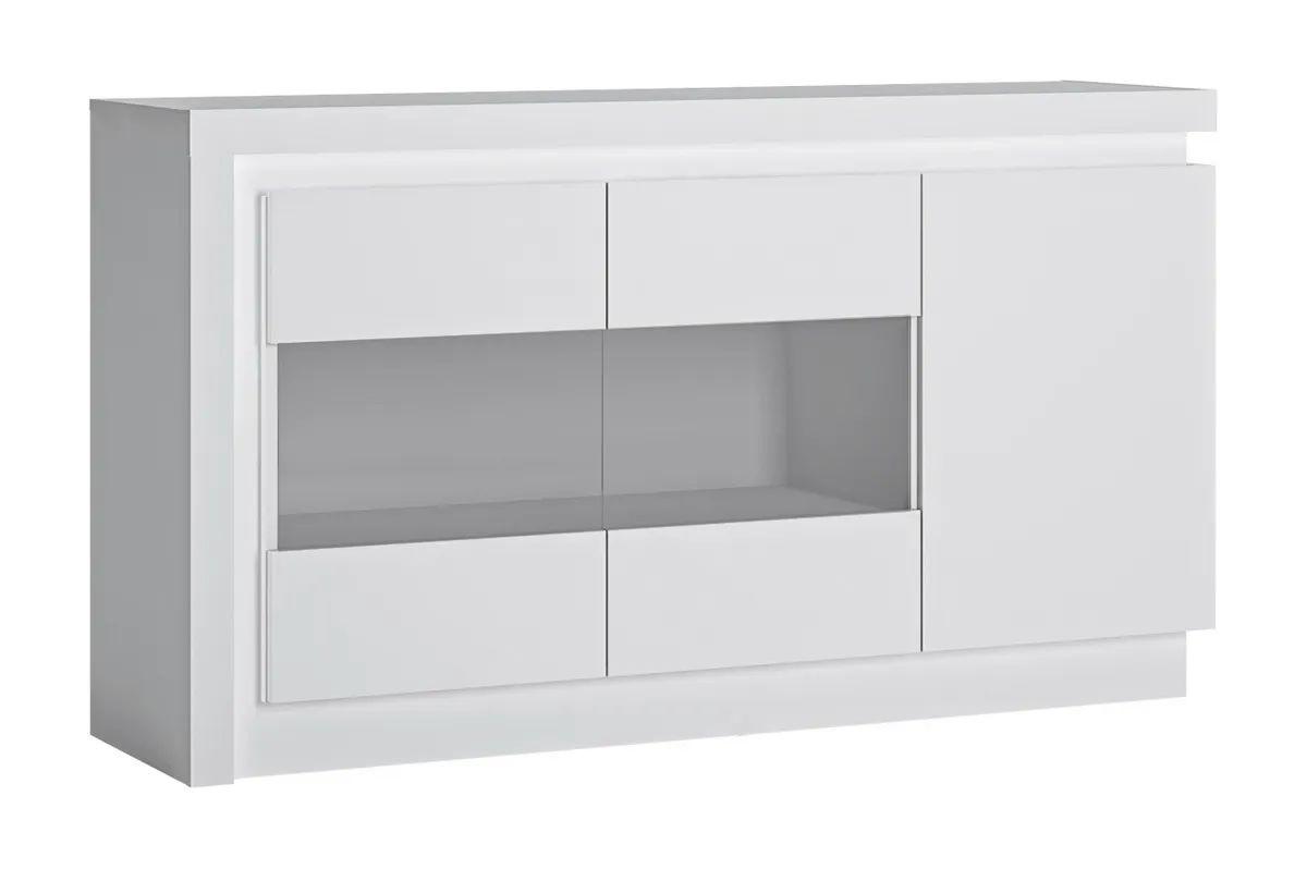 KOMODA LYON BIAŁY LYOK02 BIAŁY ALPIN/BIAŁY HG — zdjęcie 2