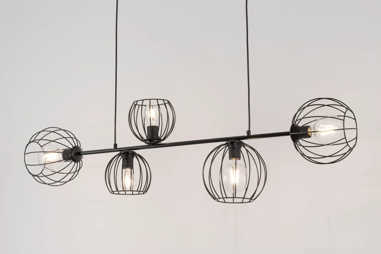 Lampa wisząca MADAM 5 czarna - SI_32372