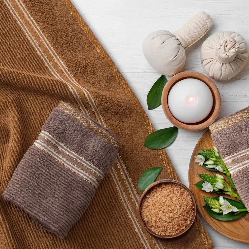 RĘCZNIK FILON (03) 50 X 90 CM SREBRNY - EU_339000