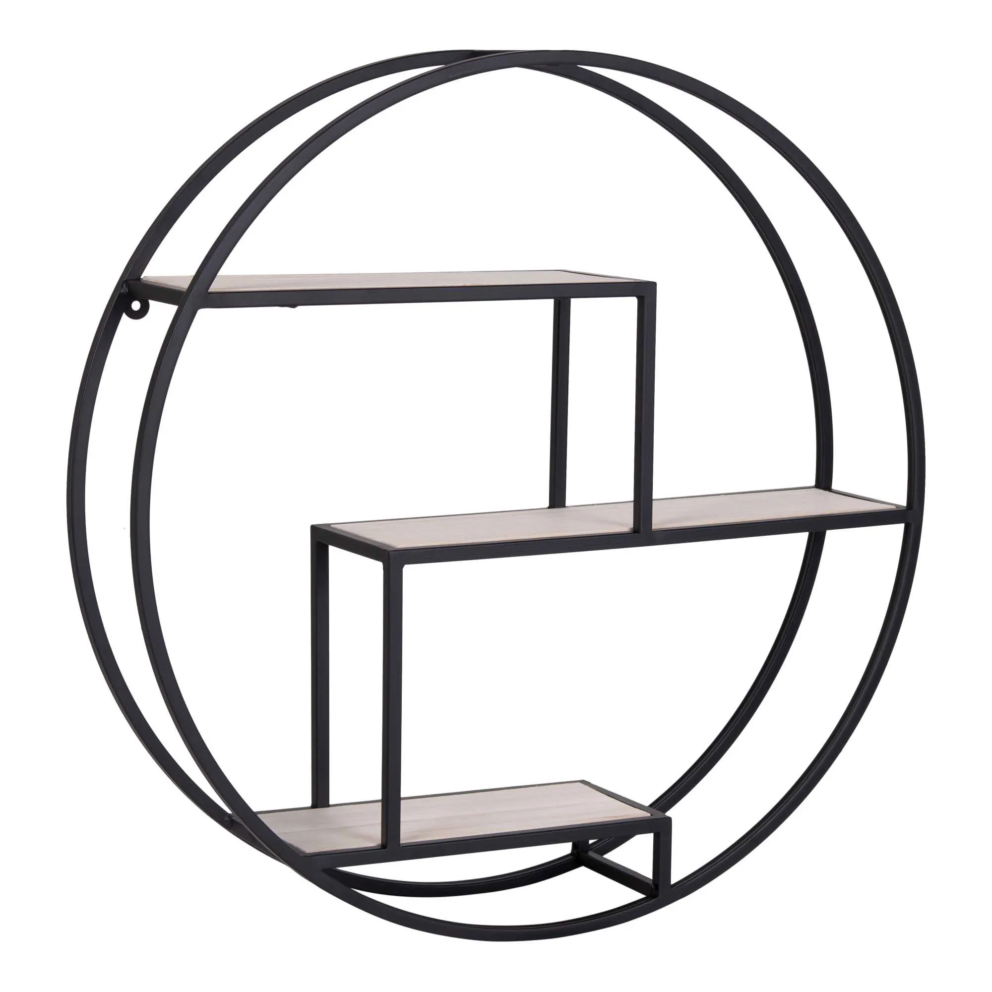 Rotterdam Półka Metal Drewno 62x62x14 Naturalny Rotterdam Półka Metal Drewno 62x62x14 Naturalny