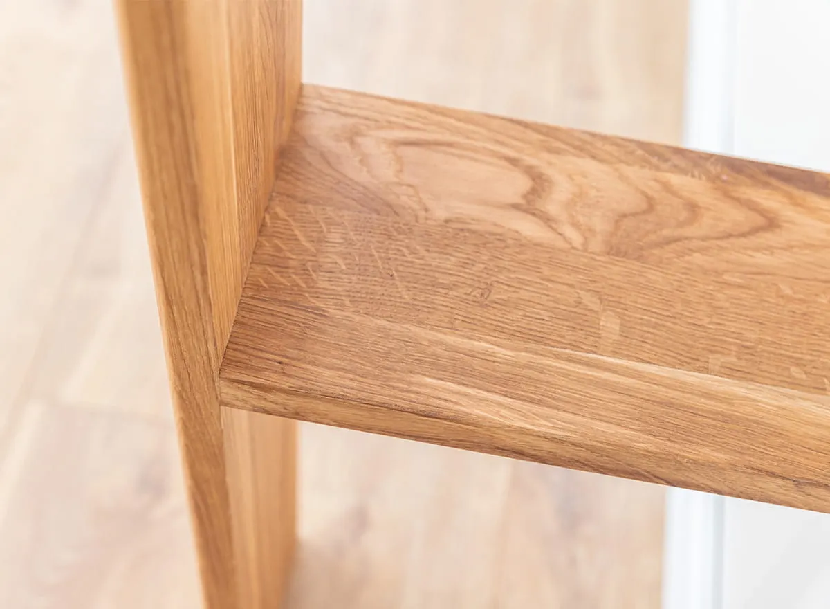 Wieszak dębowy mocowany do ściany Gialo 200x30xG32 - 2SGIA10