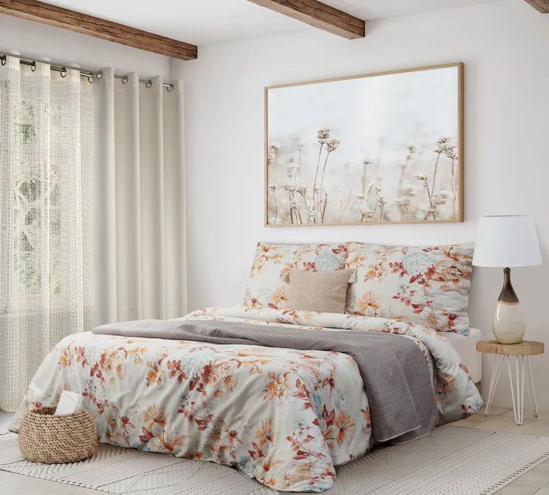 Lampa stołowa KATIA kremowa - EU_402298