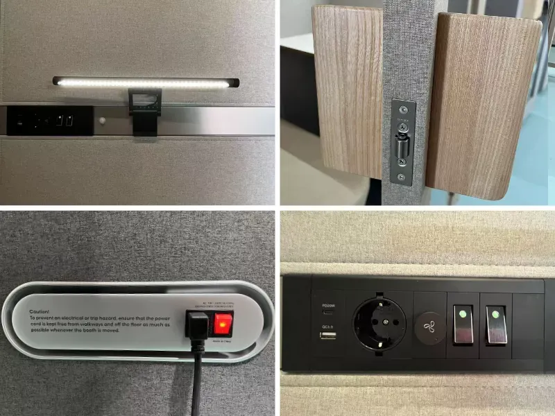 Kabina Budka akustyczna wygłuszająca TUESDAY - cloud - TUESDAYCL