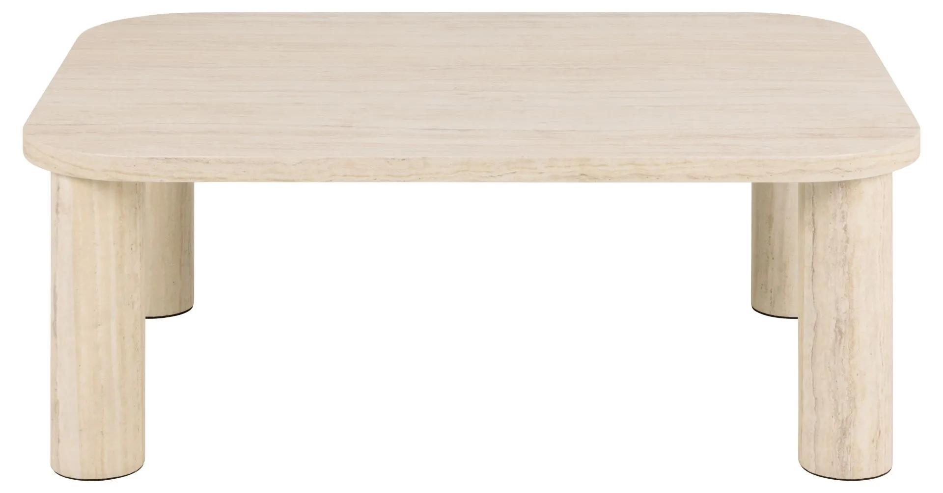 Stolik kawowy SOLANO 75x100x36 efekt trawertynu - 0000105544