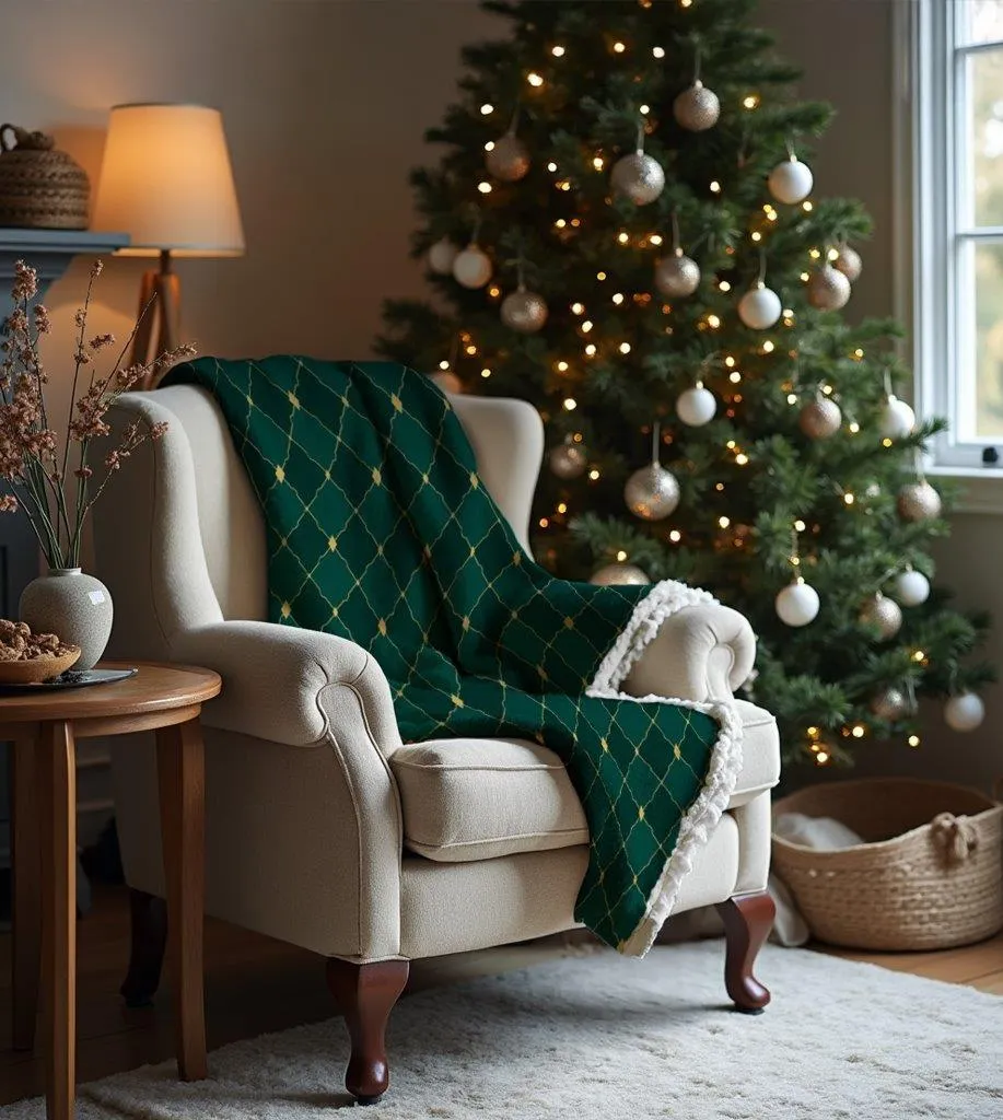 Koc polarowy SHERPA 051 150X200 PC zielony - FARO_29703