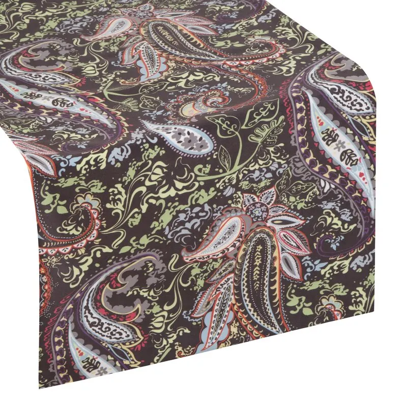 OBRUS ADINA 35X180 CM CZARNY - EU_360231