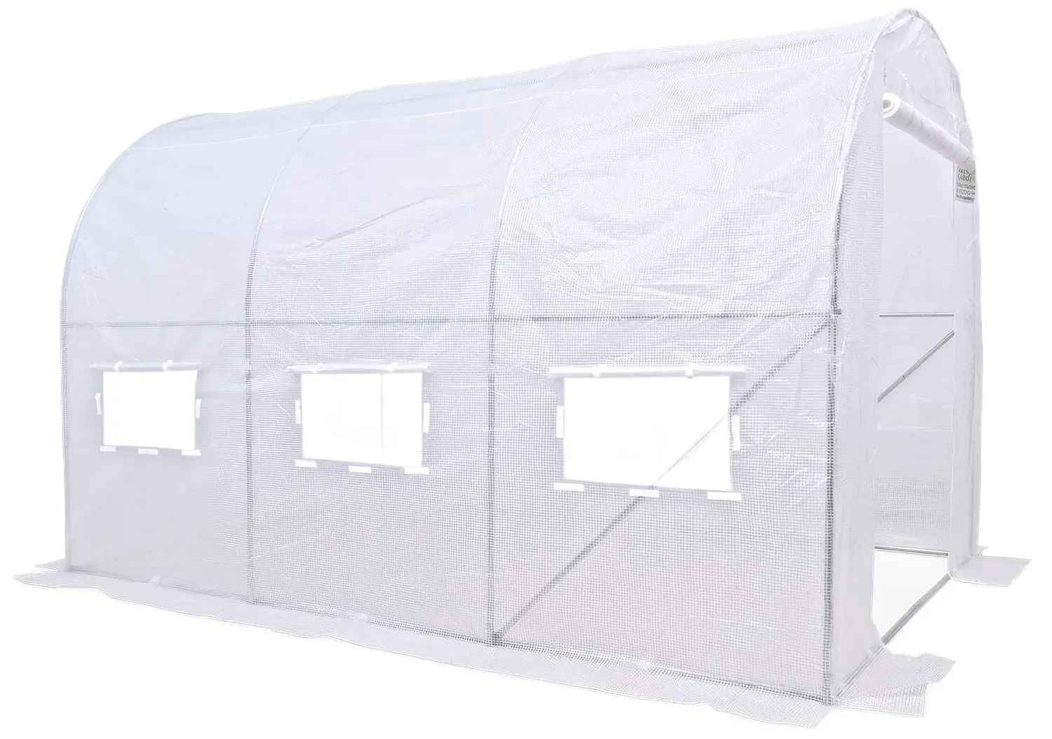 Tunel foliowy CULTIVO 2x4x2m (8m2) 3 sekcje biały