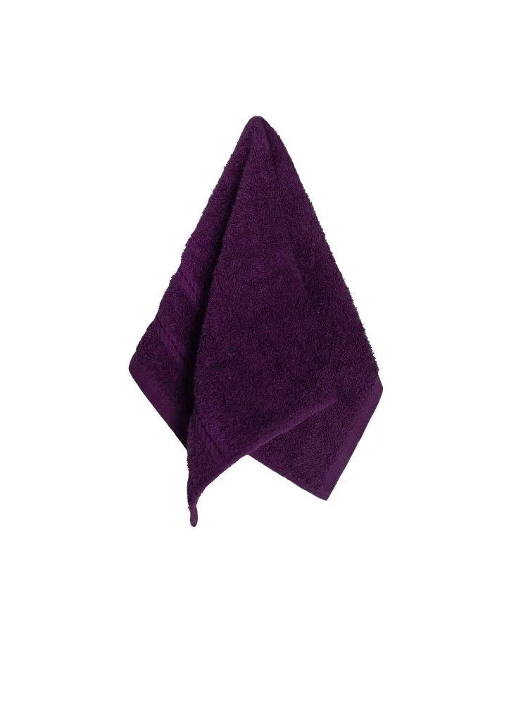 Ręcznik frotte EVA 30x50 gramatura 450 fioletowy Ręcznik