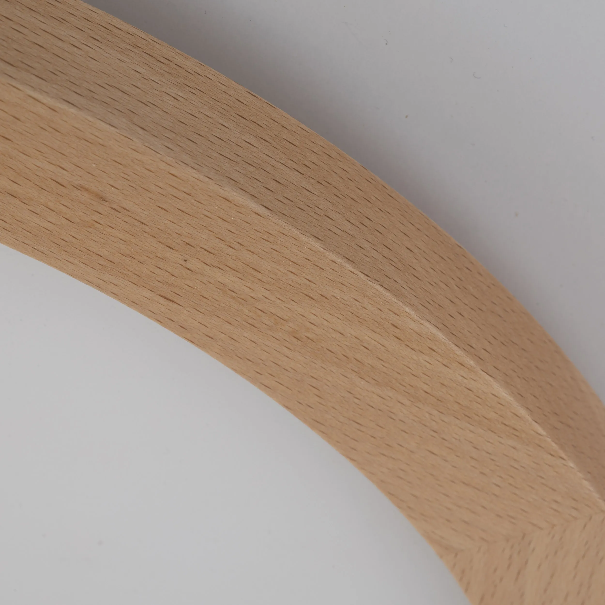 Lampa sufitowa AQUA LED 36W drewniana buk z białym kloszem 42x3cm - TK_18011