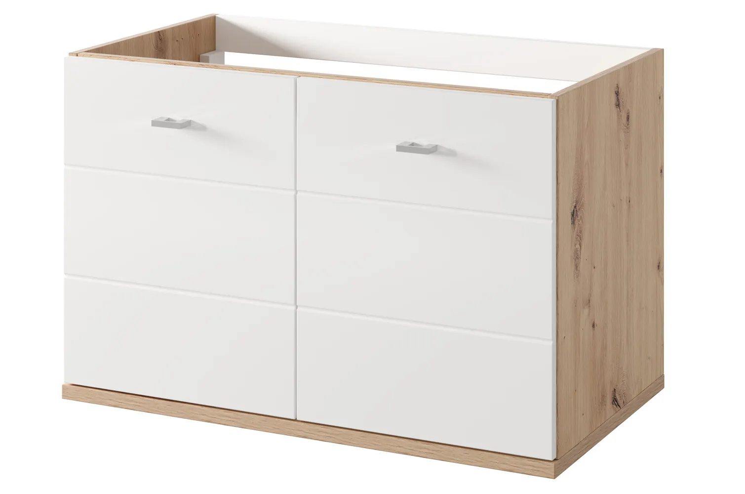 Szafka wisząca pod umywalkę STING 57x80 dąb Artisan/biały Szafka wisząca pod umywalkę STING 57x80 dąb Artisan/biały