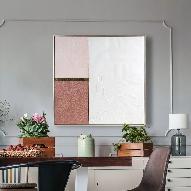 OBRAZ 645 80 X 80 CM BIAŁY - EU_440565