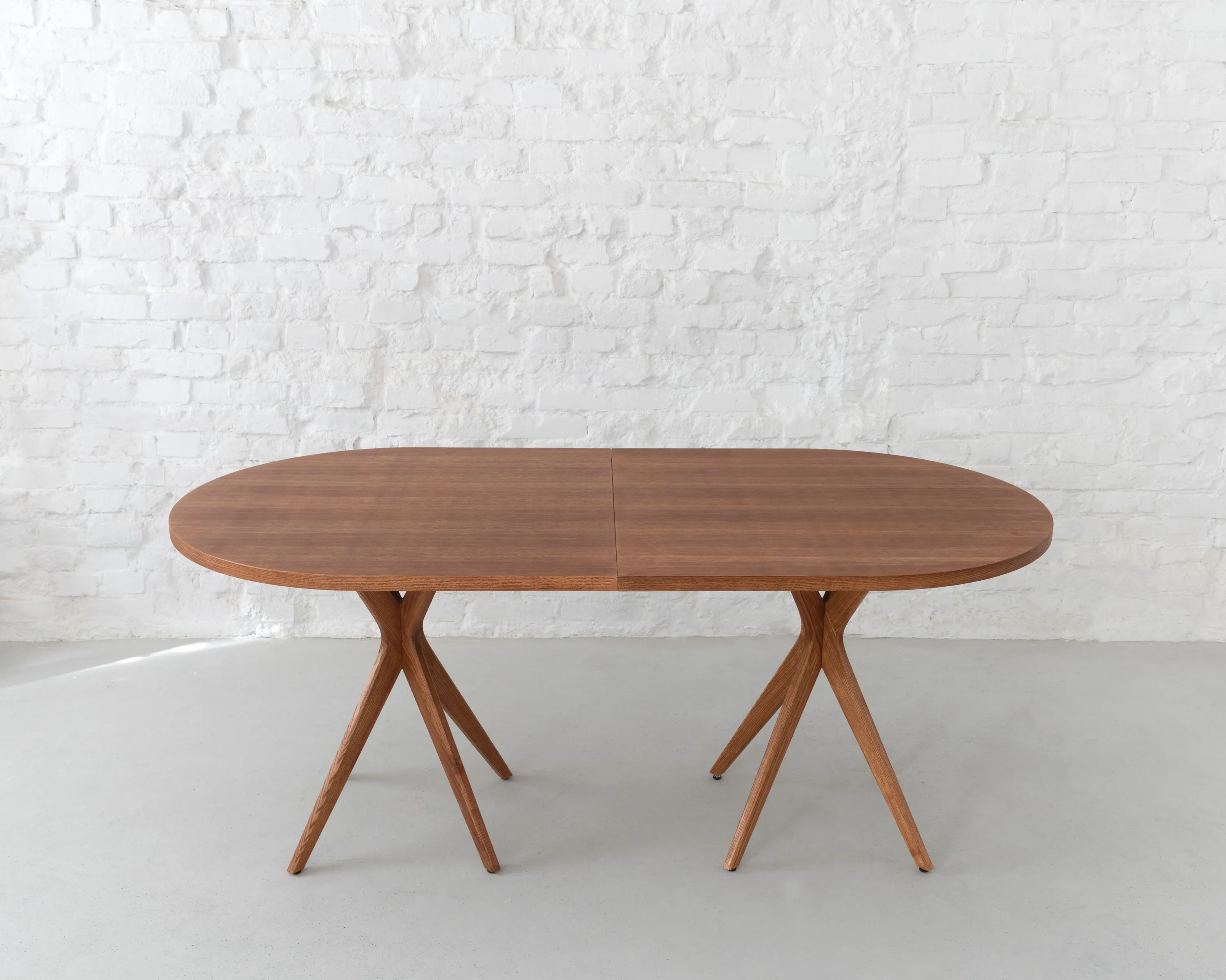 Stół owalny JUUBI 180x90cm jesion naturalny