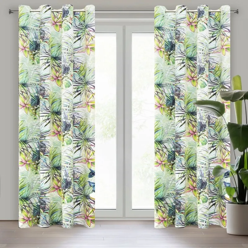 ZASŁONA GOTOWA ROMMY 140X250 CM BIAŁY ZASŁONA GOTOWA ROMMY 140X250 CM BIAŁY