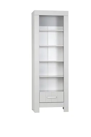 Regał z szufladą CALMO 70x205 szary