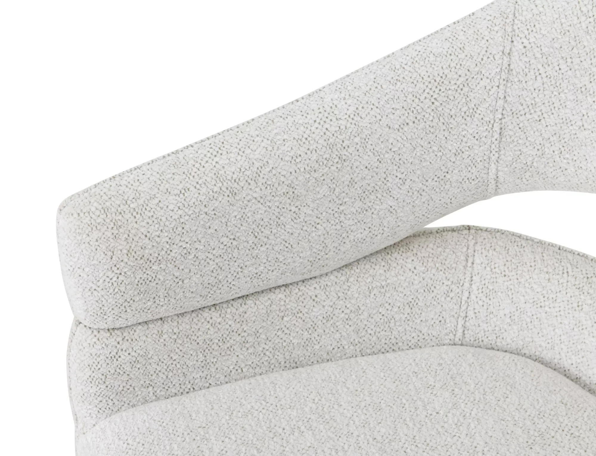 Krzesło obrotowe z podłokietnikami BORGO Raven 22 jasny beż czarne nogi - BORGORCBE