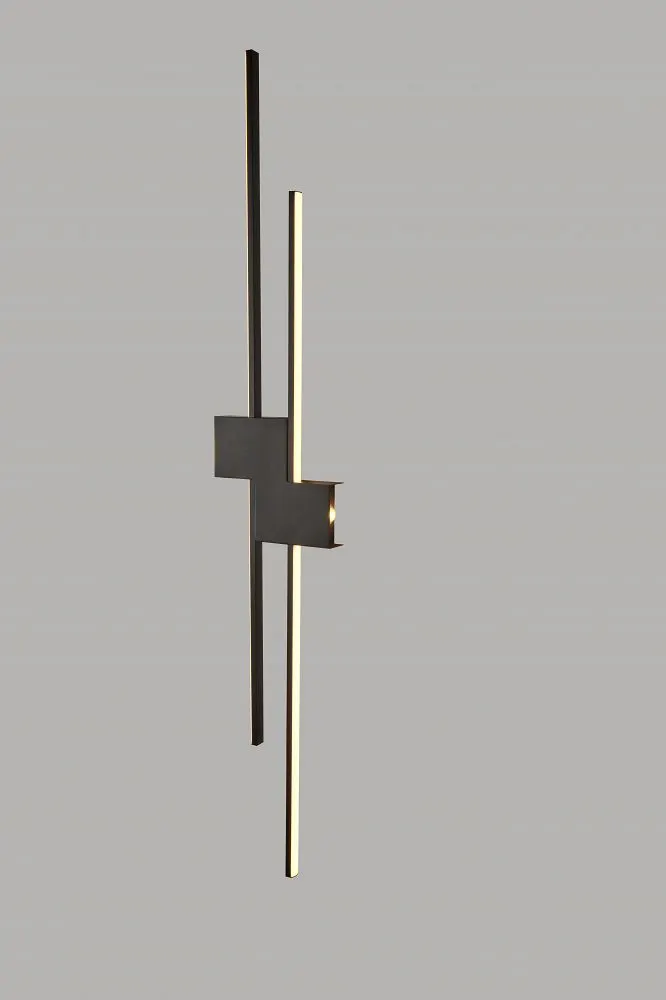 Kinkiet LINEALO - lampa naścienna prosta ze ściemniaczem typu "klik" - 4202-0410