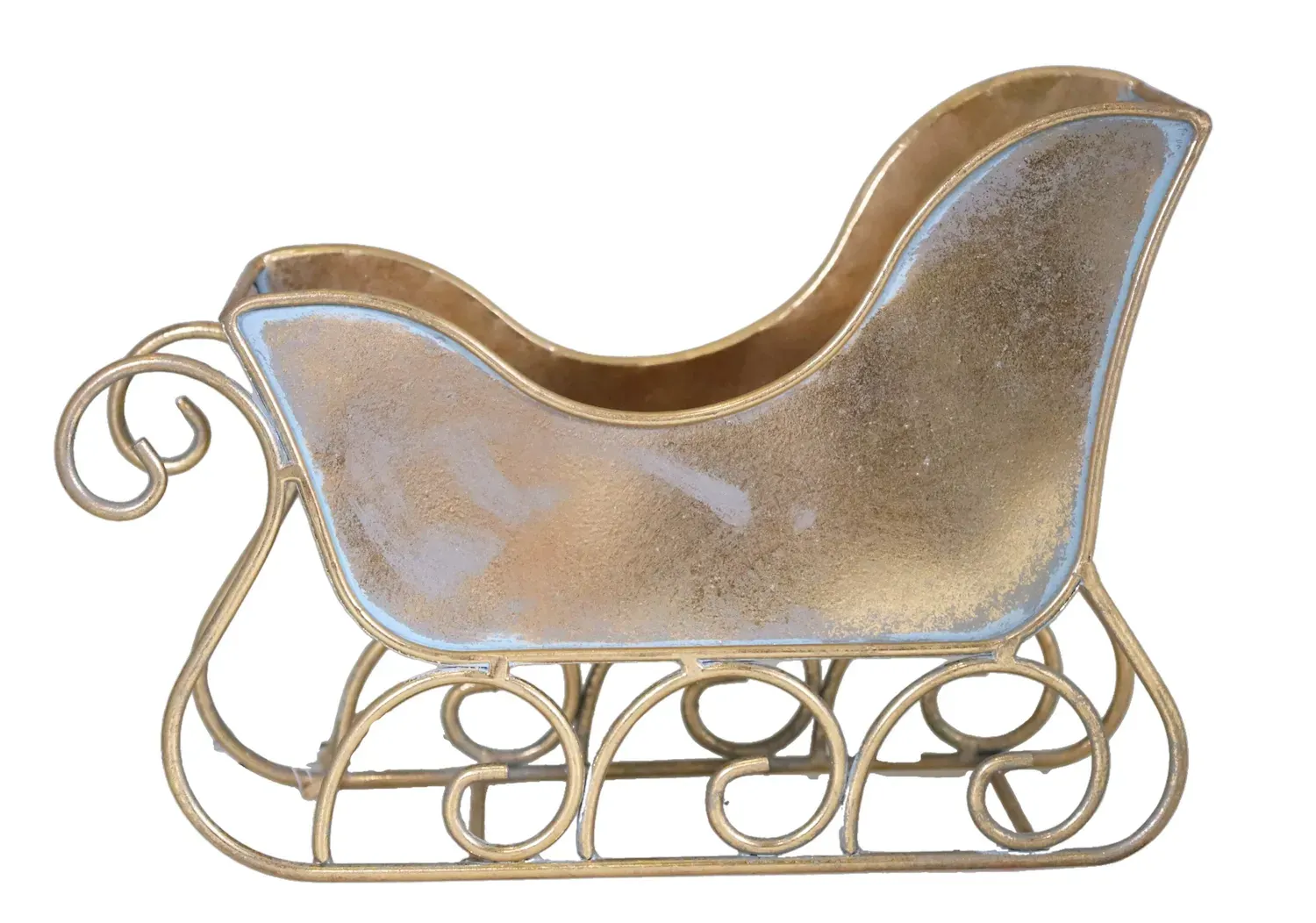 SANIE METALOWE małe 7764 złote