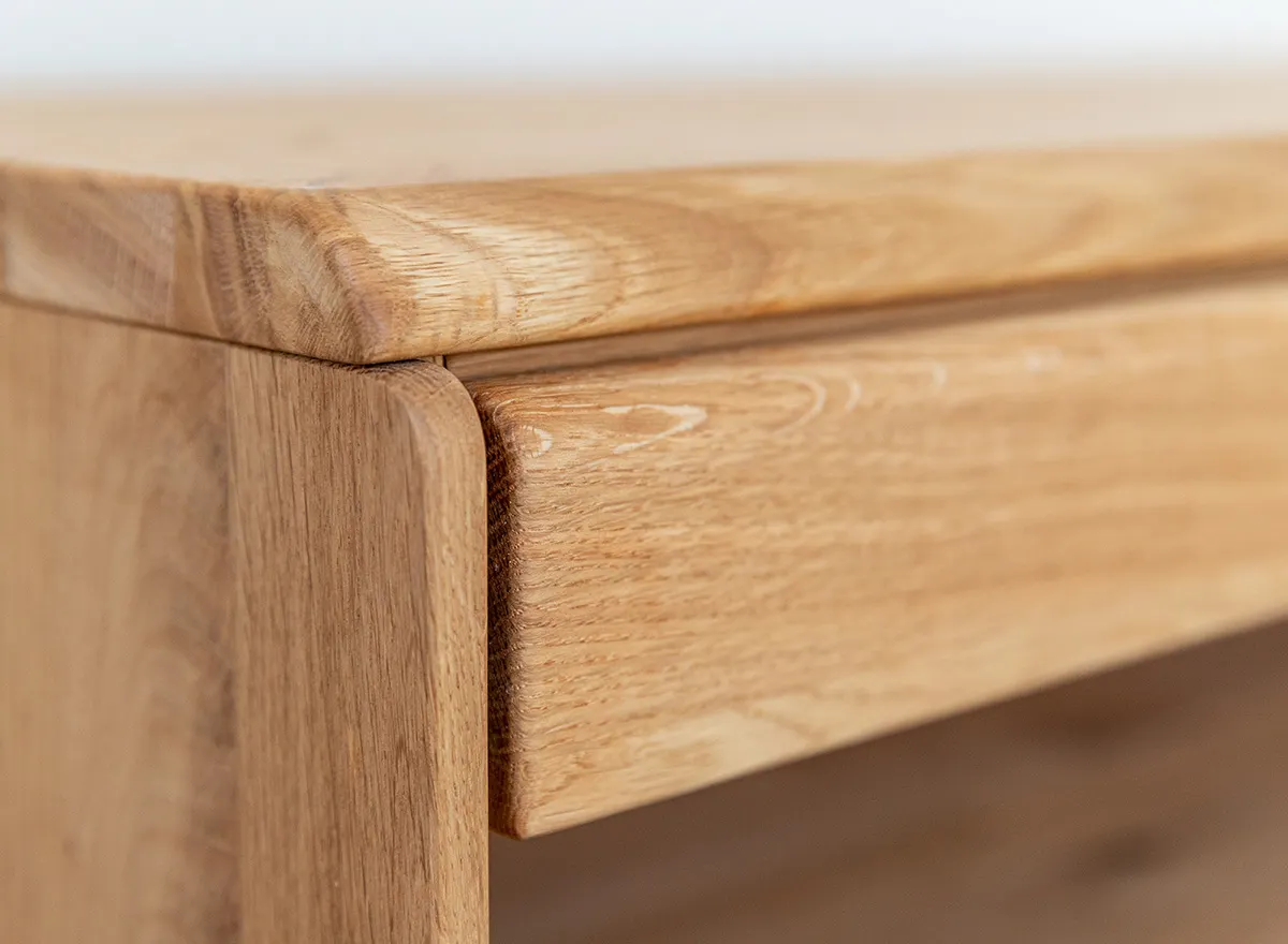 Szafka RTV drewniana DIVISIONE listwa led 165 cm dąb olejowany - ZIDIV09