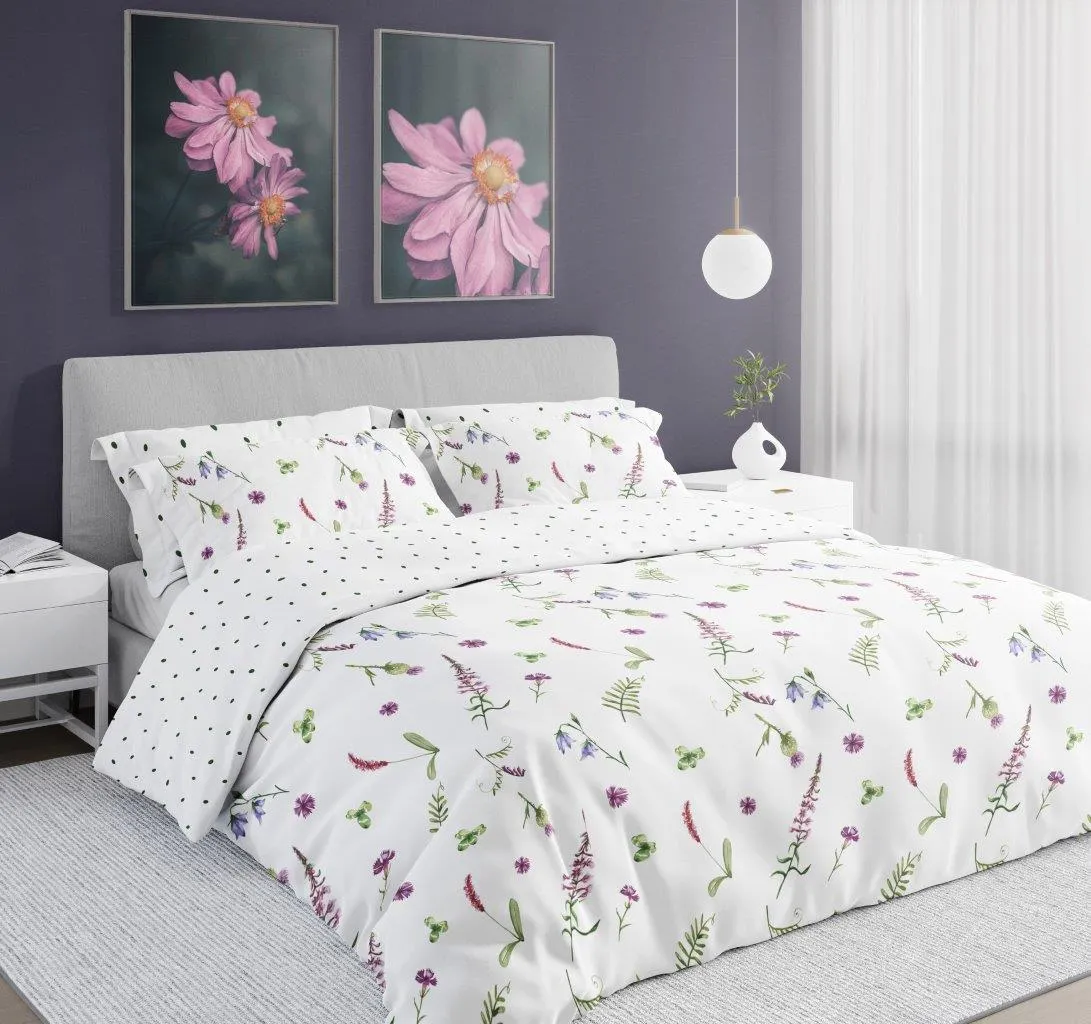 Pościel komplet COTTAGE HOME 016 bawełna 160X200+2X70X80 wielokolorowy - FARO_30011