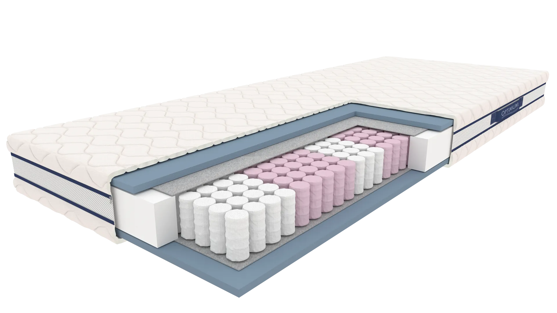 MATERAC Z LINII OPTI-MED, MODEL: SYRIUSZ NEW 1800X2000X200 BAMBOO 200 H4