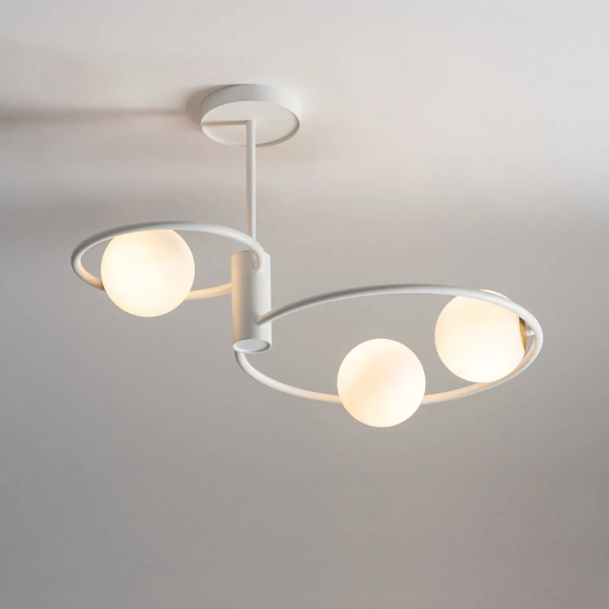 Lampa sufitowa/plafon AQUA 3 biały - SI_33466