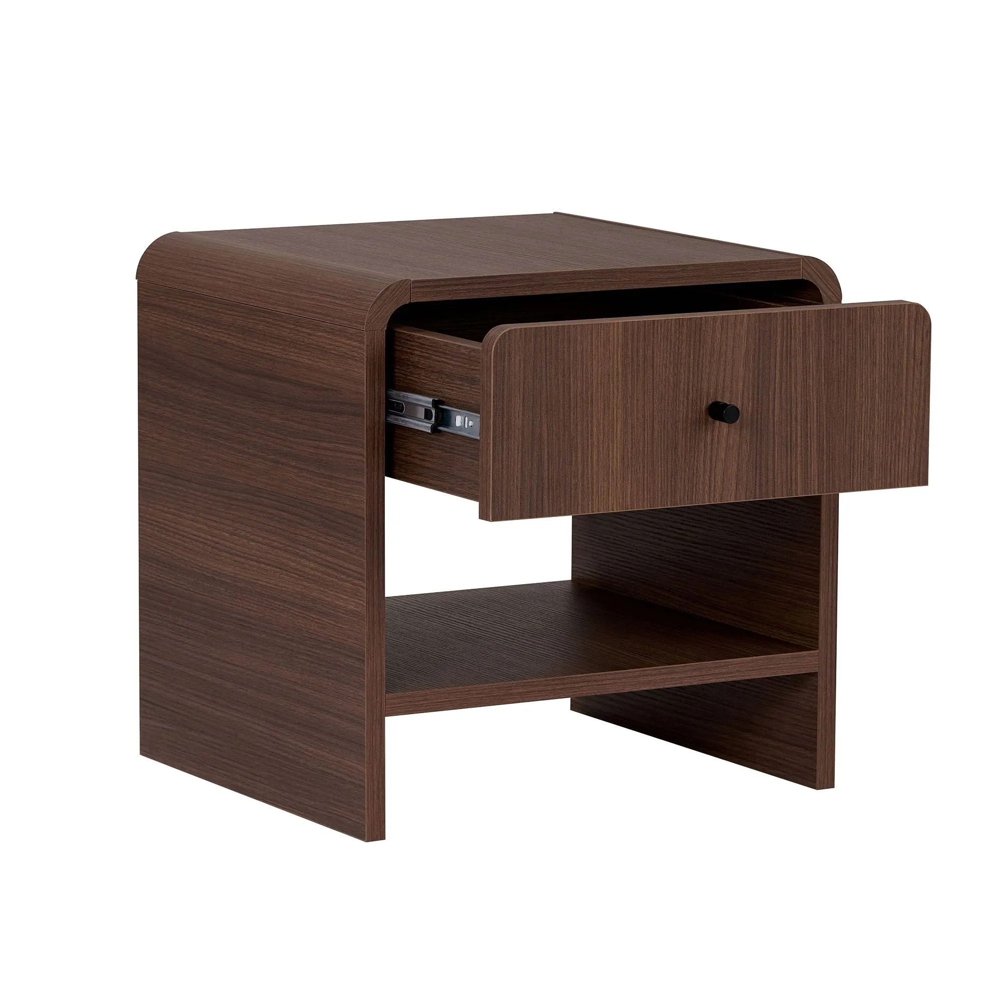 Szafka nocna PARILAz szufladą 45 cm orzech Milano - ASI_632NRD1144