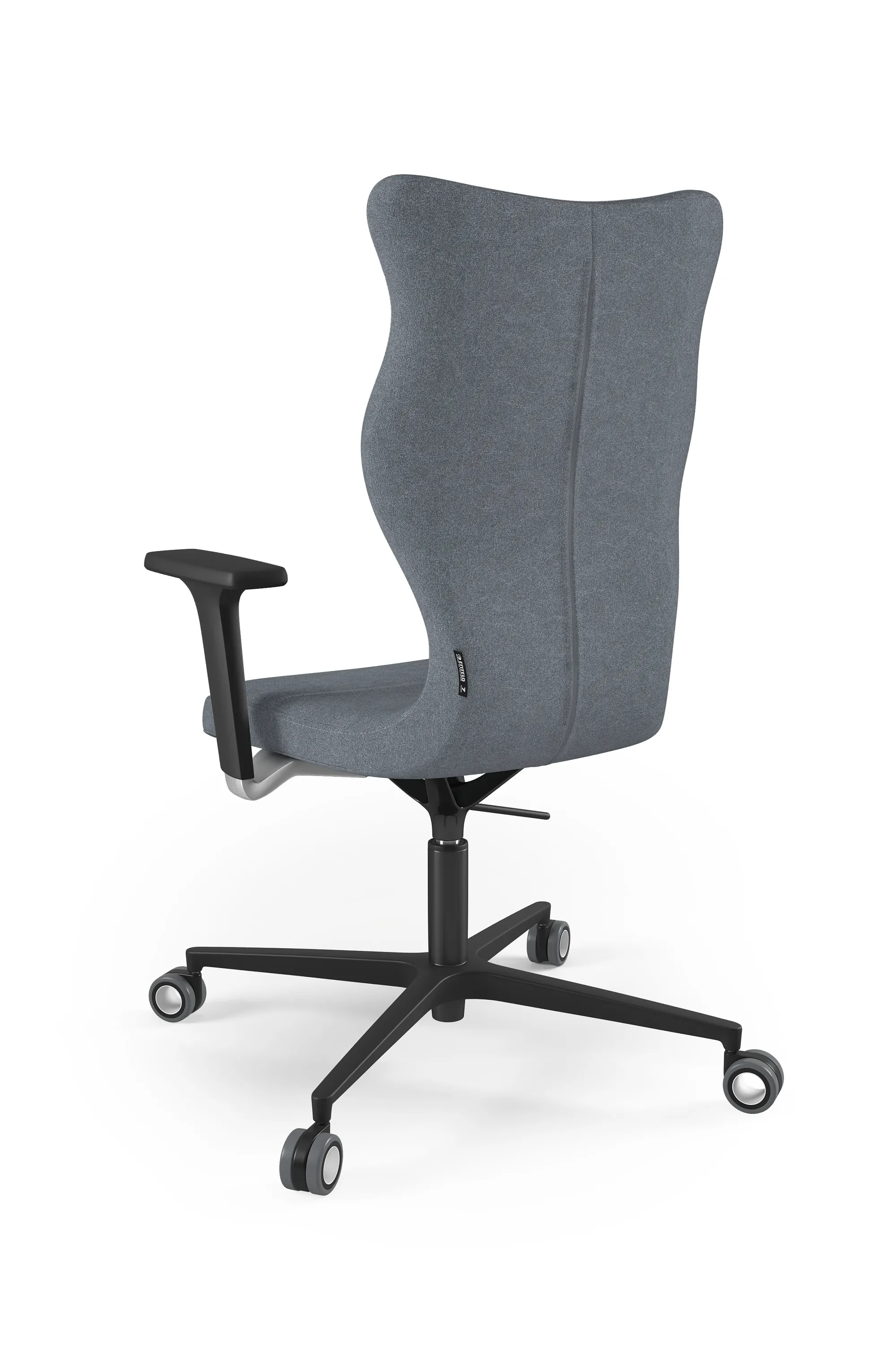 Krzesło obrotowe Zodiac Plus czarny Castel 24 rozmiar 7 - KC-I-7-B-D-CL24